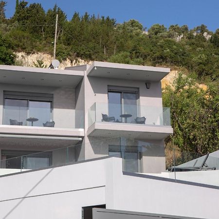 Aloft Luxury Villas Lefkada - Heated Pool Apólpena Kültér fotó
