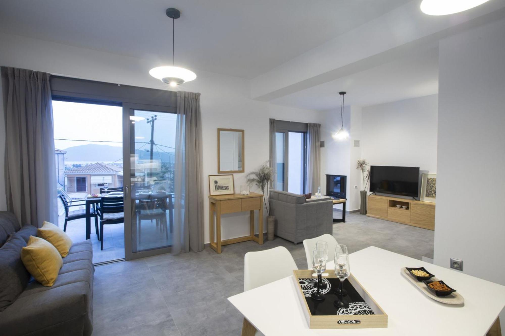 Aloft Luxury Villas Lefkada - Heated Pool Apólpena Kültér fotó