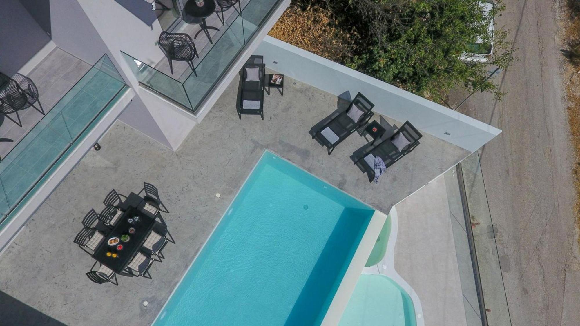 Aloft Luxury Villas Lefkada - Heated Pool Apólpena Kültér fotó