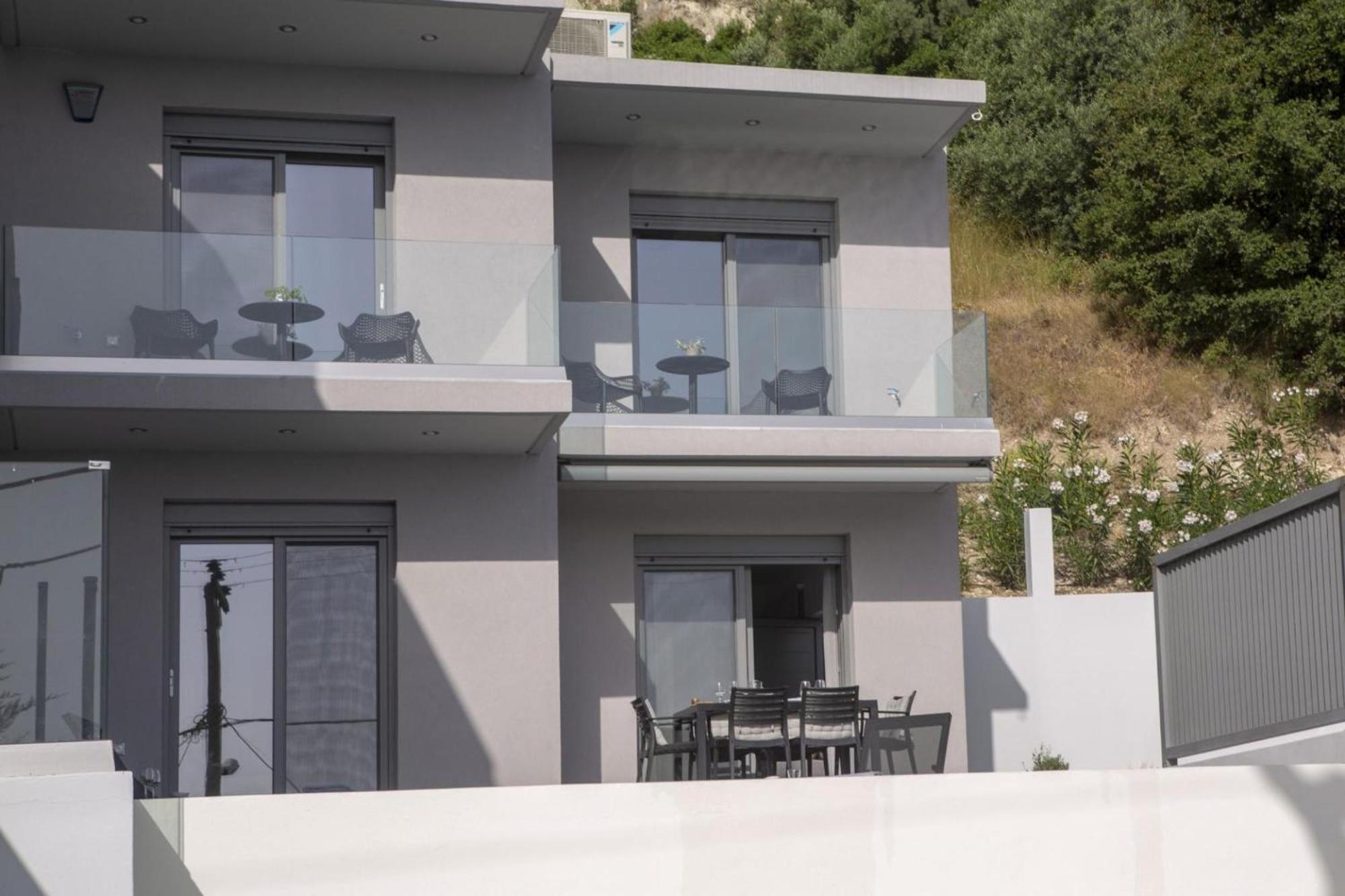 Aloft Luxury Villas Lefkada - Heated Pool Apólpena Kültér fotó