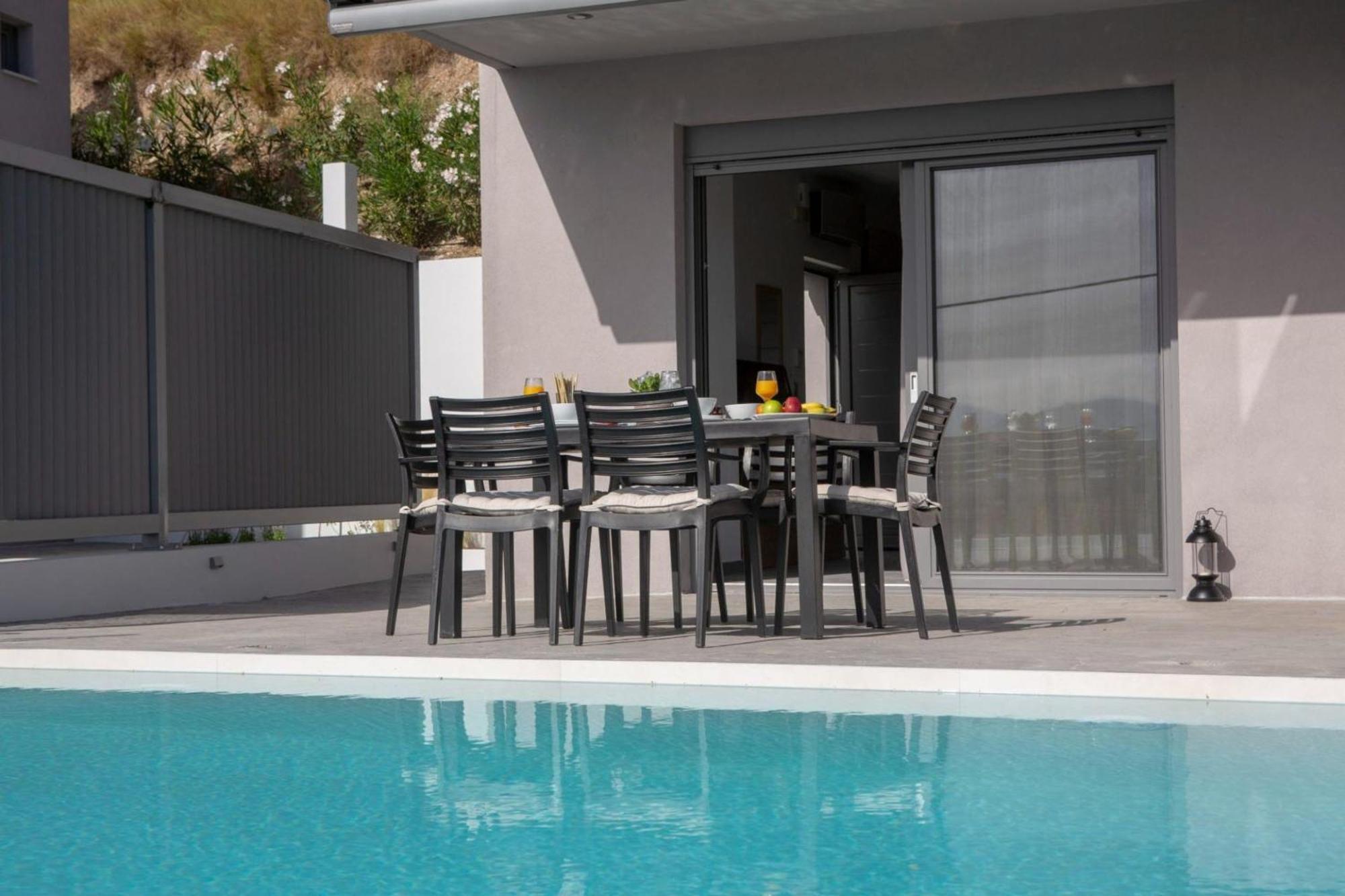 Aloft Luxury Villas Lefkada - Heated Pool Apólpena Kültér fotó